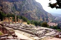 Archaeological Site of Delphi by Christer Sundberg