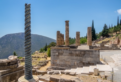 Archaeological Site of Delphi by Ilya Burlak