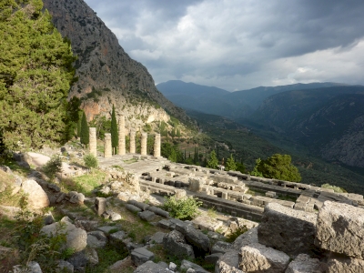 Archaeological Site of Delphi by Astraftis